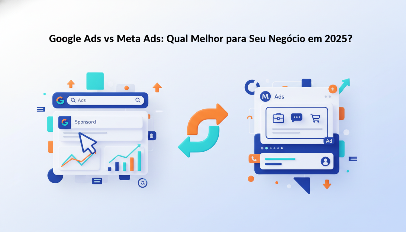 Google Ads vs Meta Ads: Qual Melhor para Seu Negócio em 2025?