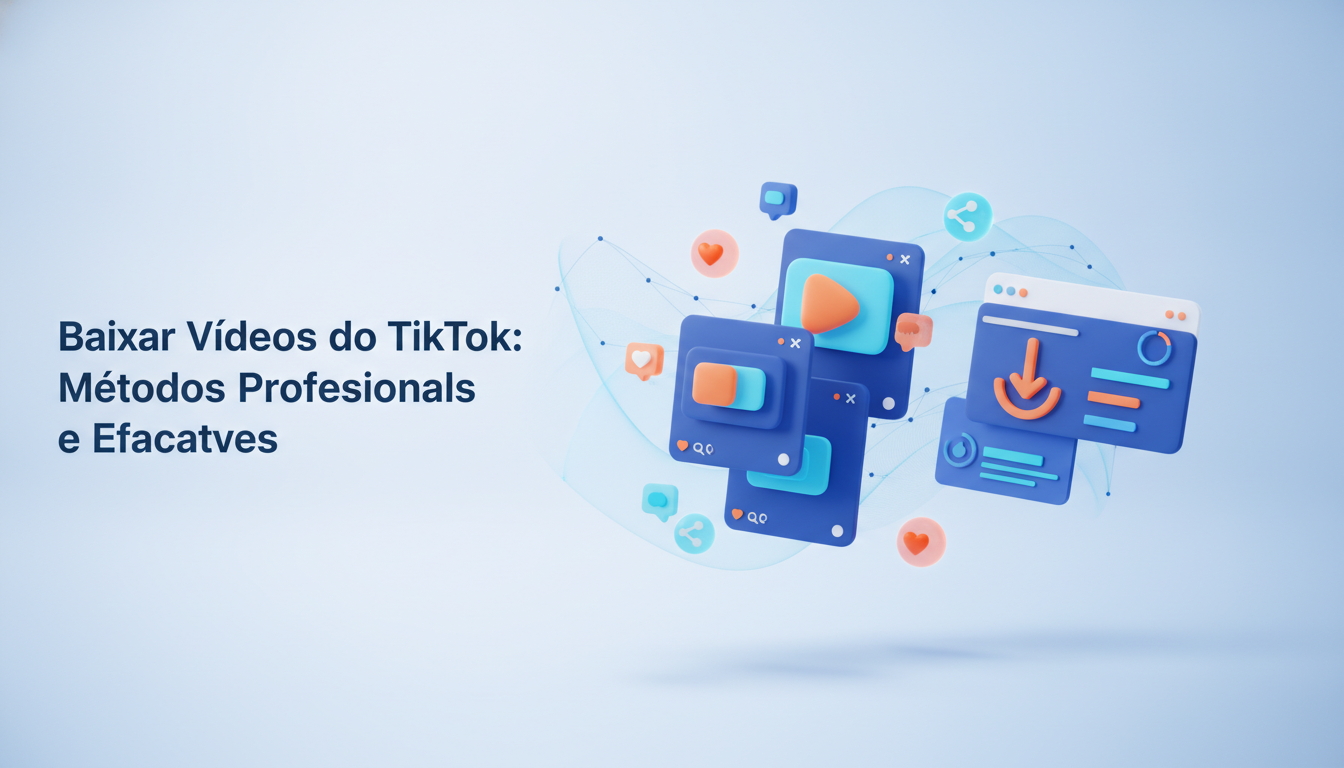 Baixar Vídeos do TikTok: Métodos Profissionais e Eficazes