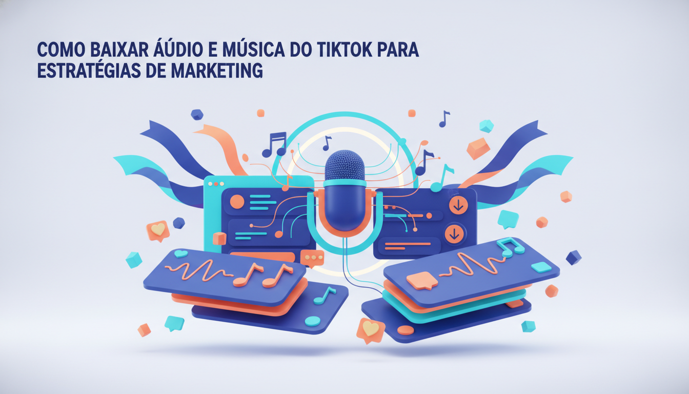 Como Baixar Áudio e Música do TikTok para Estratégias de Marketing