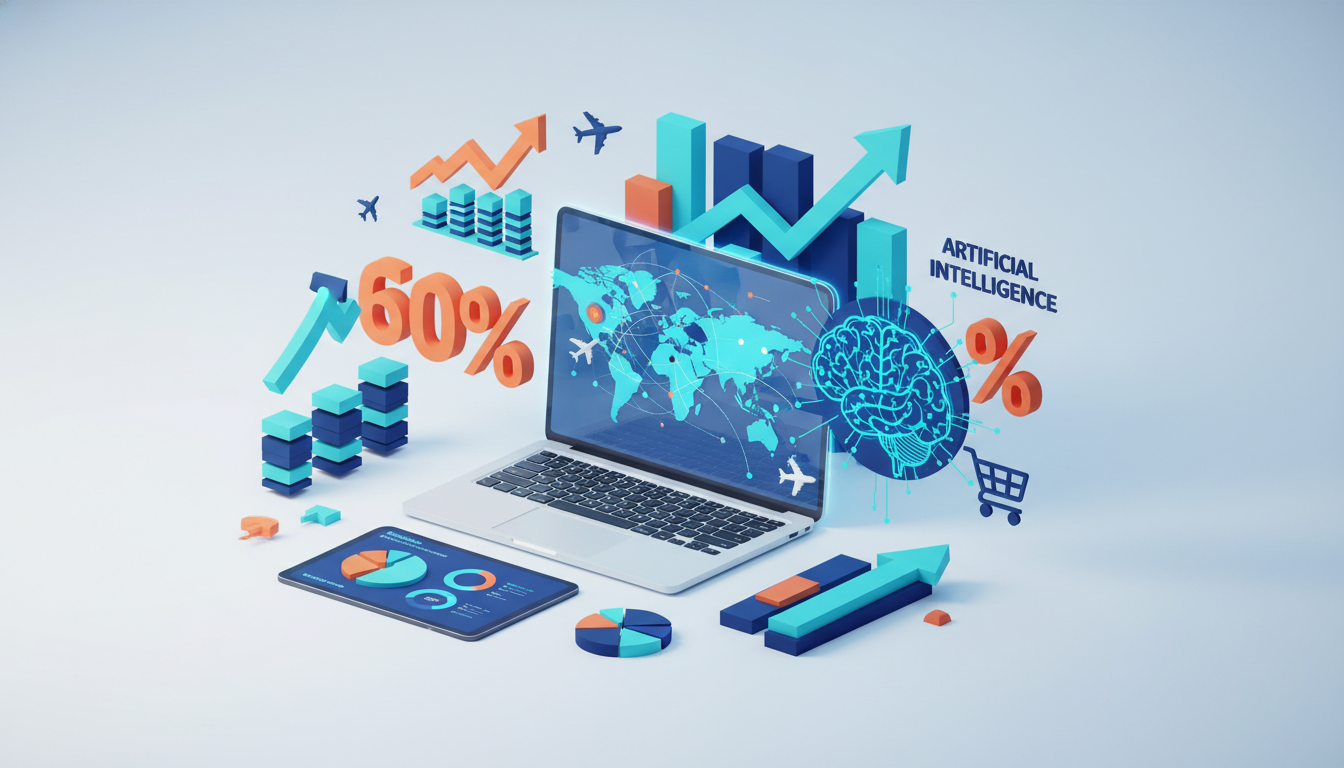 Inteligência Artificial pra Encontrar Voos Baratos: Como Economizar até 60% em Passagens Aéreas com IA em 2025