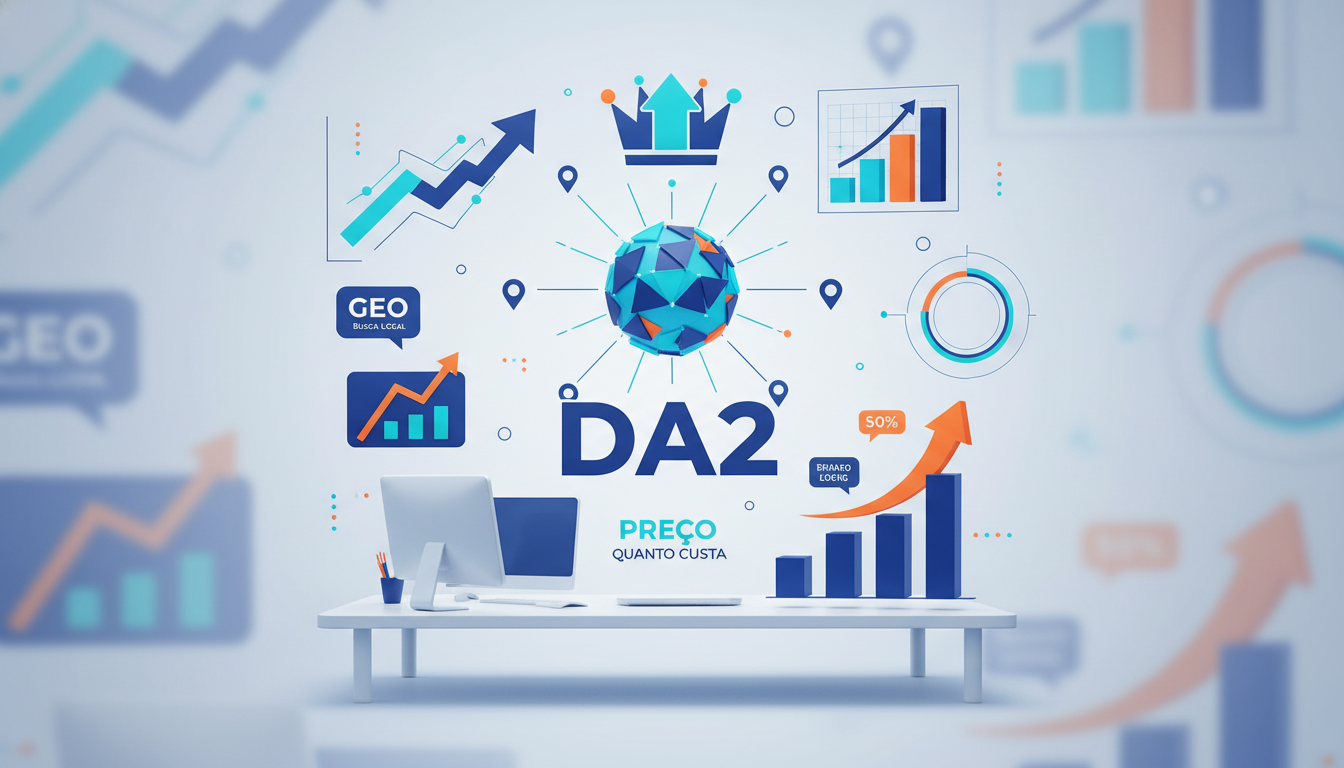 DA2 GEO Preço: Quanto Custa Dominar Busca Local com Autoridade de Domínio Real em 2025