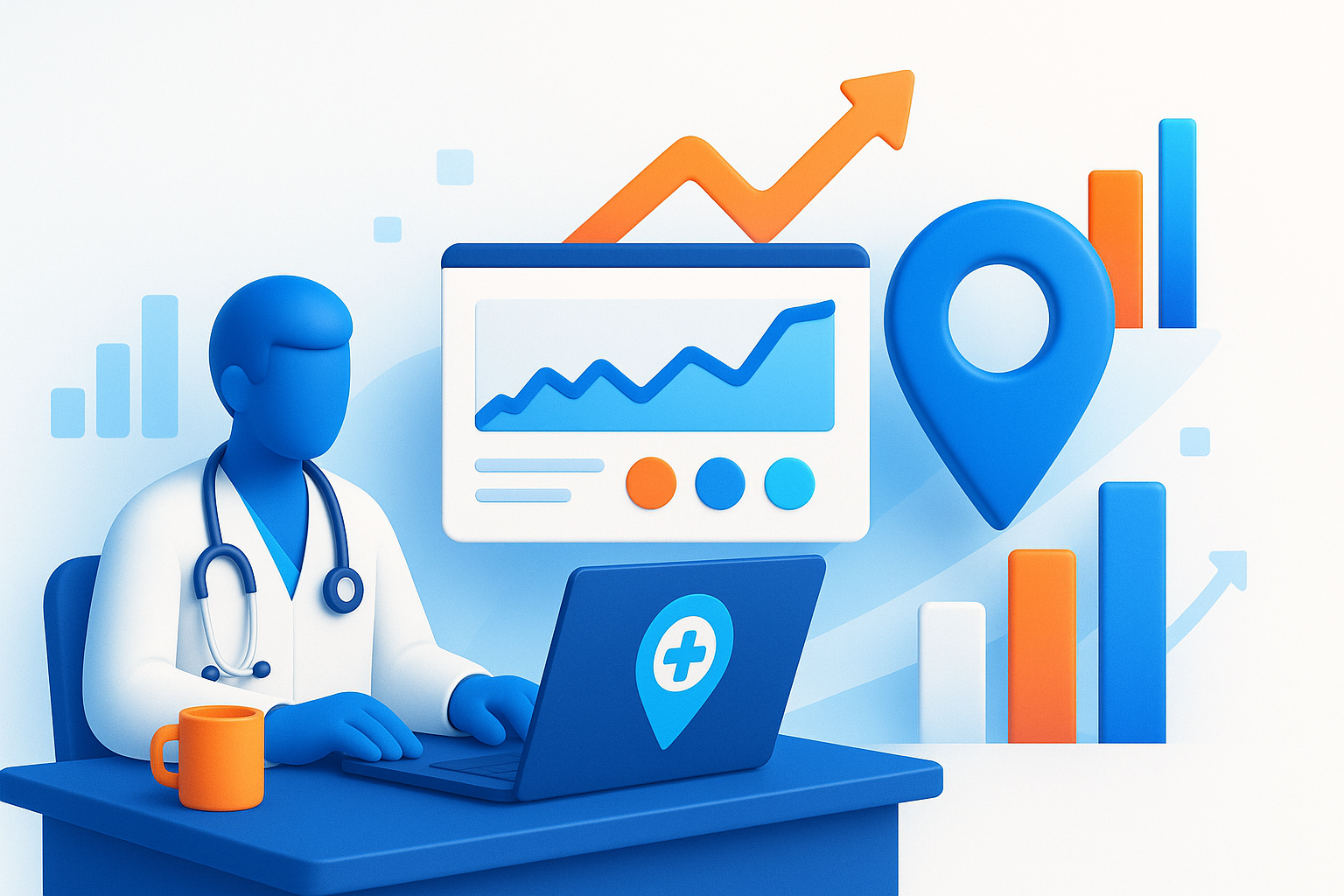 GEO Optimization: como clínicas dominam a busca local com IA (e param de perder pacientes pro concorrente)