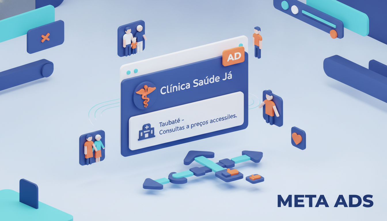 Clínicas preço popular em Taubaté: como atrair pacientes com Meta Ads