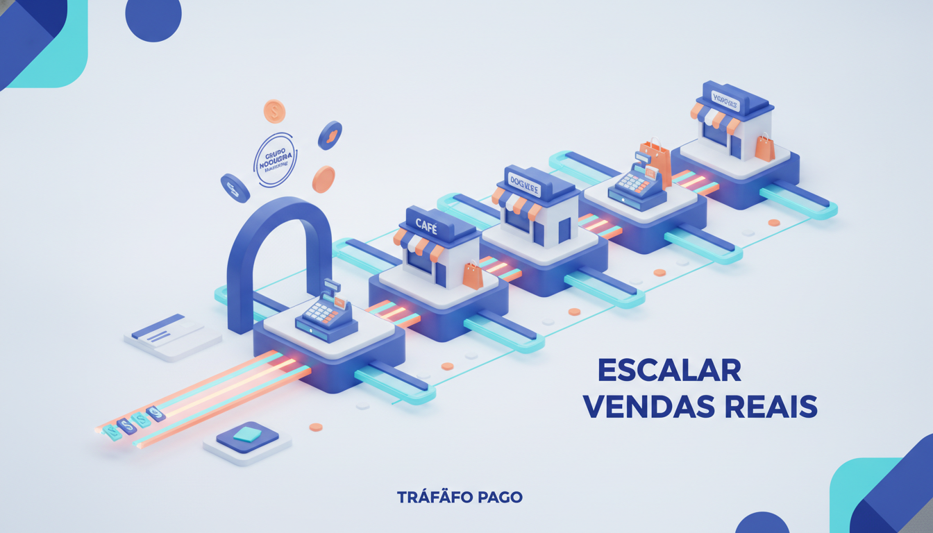 Como o Grupo Nogueira Marketing Usa Tráfego Pago para Escalar Vendas Reais