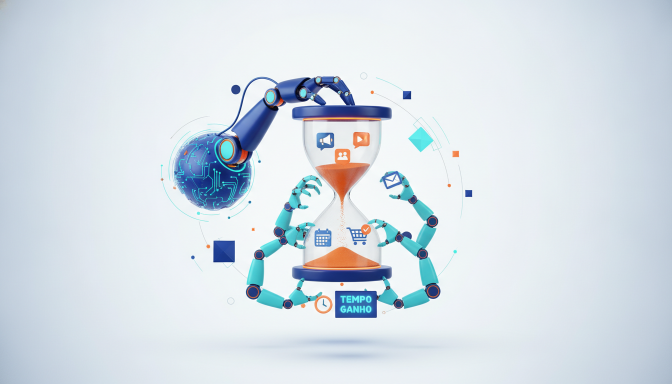 Marketing com IA: 5 tarefas para delegar hoje e ganhar tempo