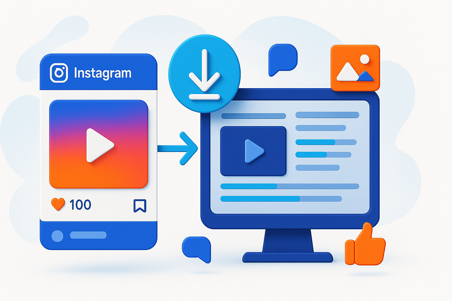 Baixar vídeo Instagram em alta qualidade sem perder a resolução original