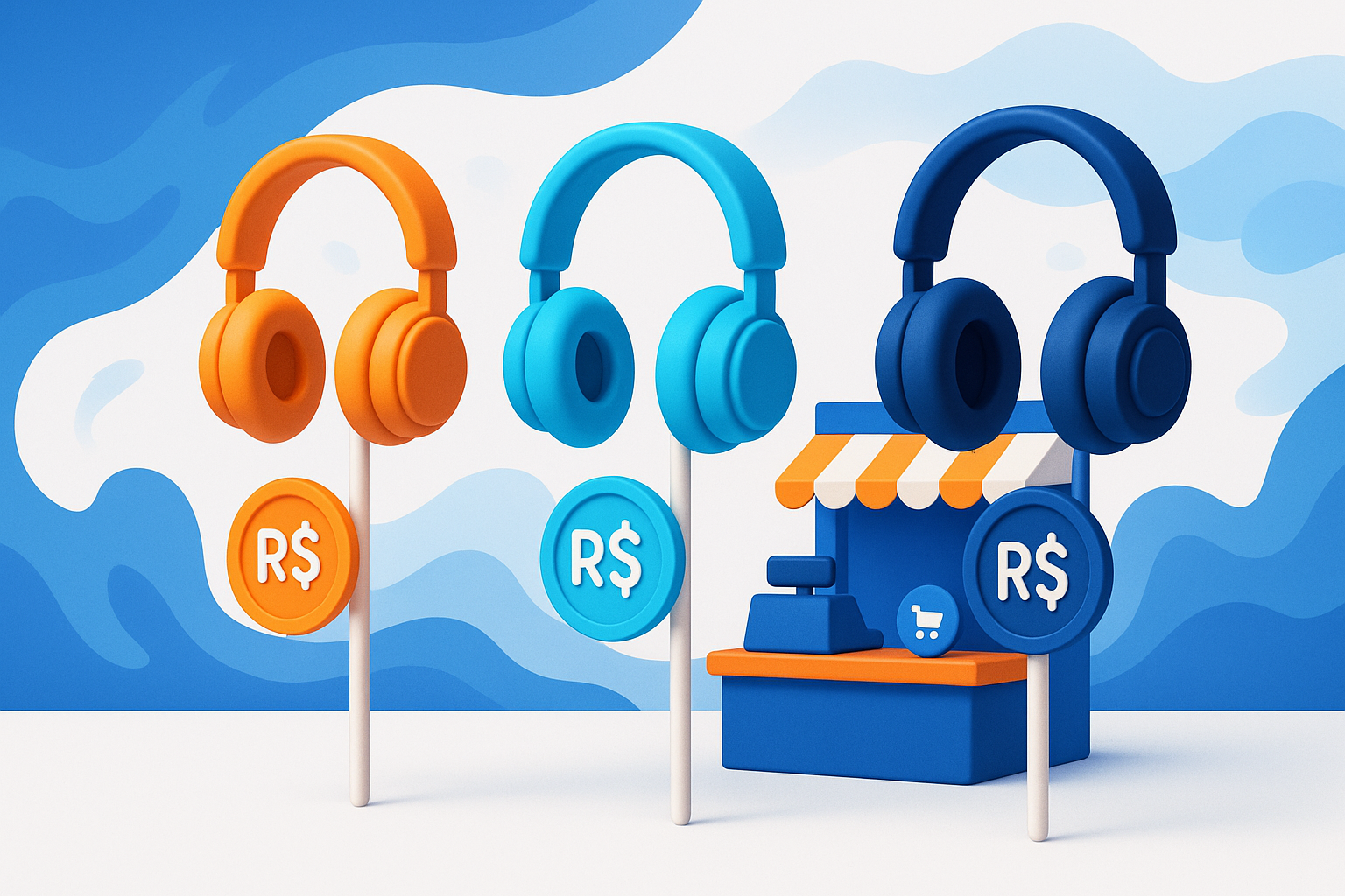 Audio lollipop preço por modelo e faixa
