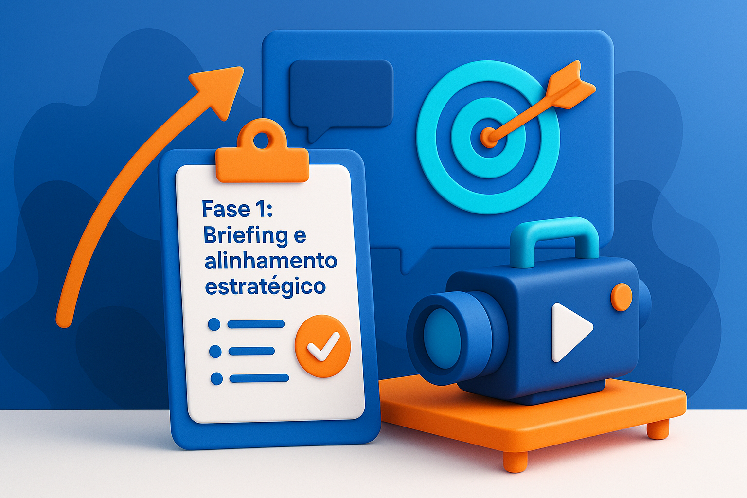Fase 1: Briefing e alinhamento estratégico