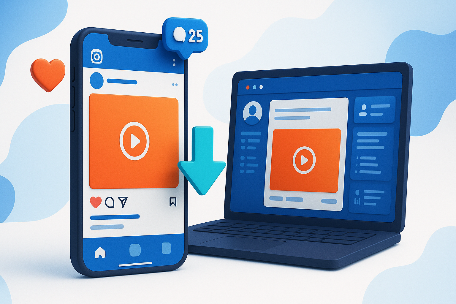 Métodos principais para baixar vídeo Instagram no celular e no computador