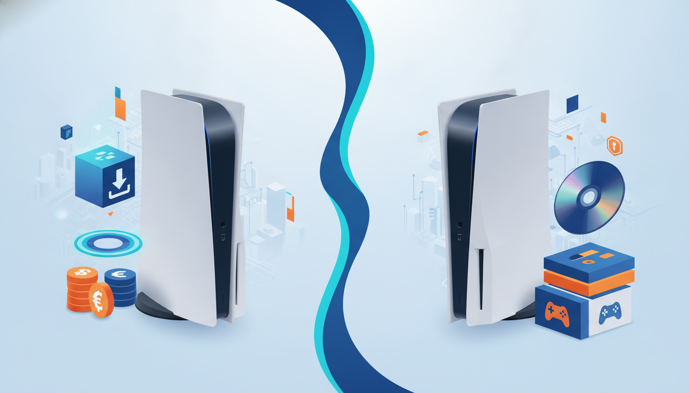 Versões do PlayStation 5: Digital Edition vs. Standard