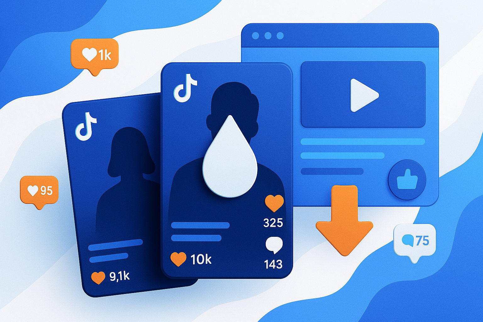 Métodos para baixar videos do TikTok com marca d'água